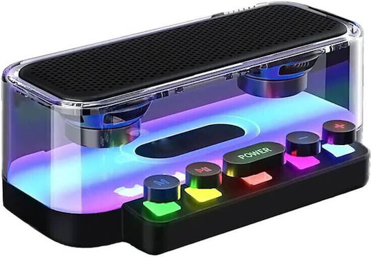 Z6 RGB Bluetooth-Lautsprecher 8W mit Akkulaufzeit bis zu 4 Stunden Schwarz