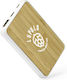 ROSSUM Power Bank 5000mAh mit USB-A Ausgangsanschlüsse Beiges