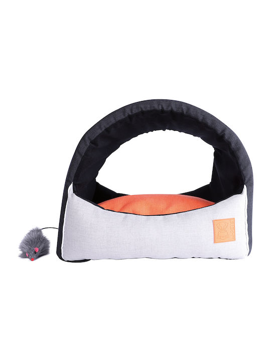 M-Pets Moon Dog Bed Nest Gray 44x37cm