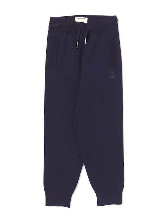 Zadig & Voltaire Kids Sweatpants Dark Blue 1pcs