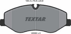 Textar Bremsbelag Vorderseite 4 Stück Textar Bremsbelag Vorderseite 4 Stück