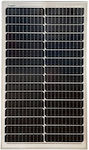 Real Safe TL-50W Monokristallin Solarmodul 50W 12V 670x400x25mm