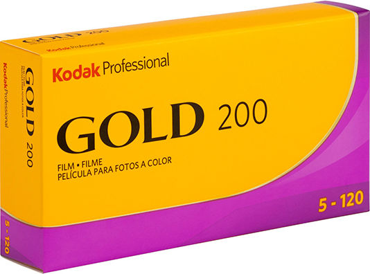 Kodak Color Negative Gold 200 Roll Film 120 (36 Exposures)