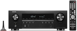 Denon AVC-S670H Ραδιοενισχυτής Home Cinema 4K/8K 5.2 Καναλιών 75W/8Ω 150W/6Ω με HDR και Dolby Atmos Μαύρος