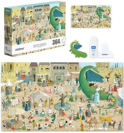Kinderpuzzle Ritter und Drachen 364pcs Next