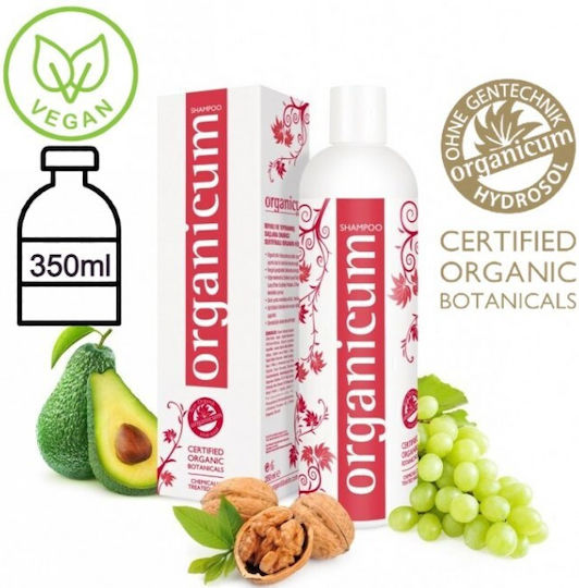 Organicum Шампоан срещу Пърхот и Косопад за Повредена Коса 350мл