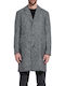 Marron Men's Coat Grey.