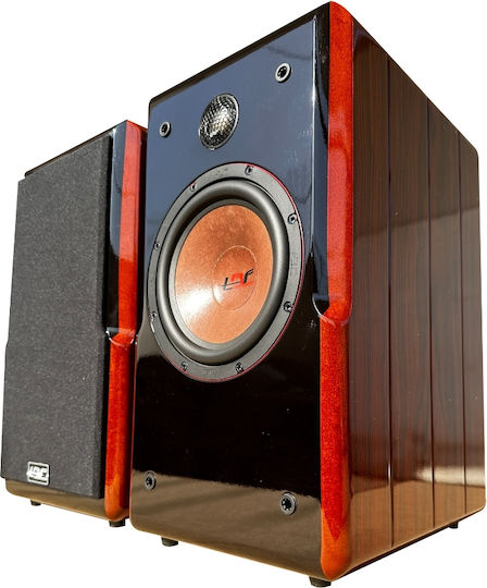 TRF WTCB652HS WTCB652HS B/BR Paar Hi-Fi Lautsprecher Buch selbst 80W 2 Anzahl von Fahrern Brown/Black