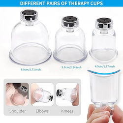 Therapeutic Device with Suction Cups against Cellulite and Wrinkles 6pcs