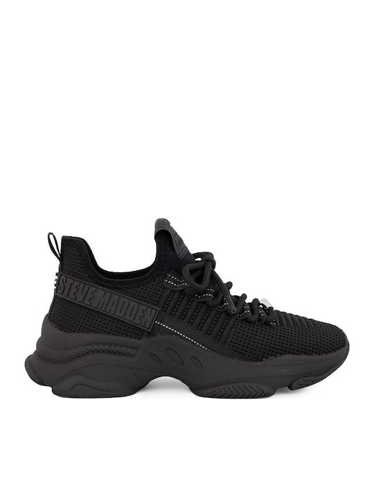 Steve Madden Mace Дамски Чънки Сникърси Черни