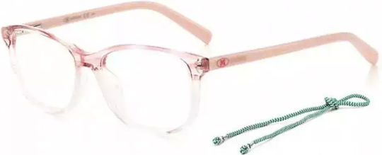 Missoni Women's Acetate Prescription Eyeglass Frame Beige MMI 0044/TN 1ZX