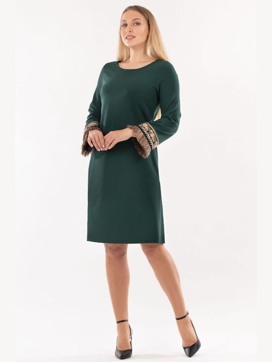 BelleFille Mini Kleid Green