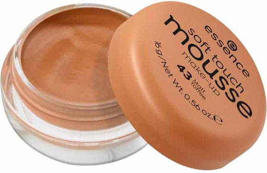 Essence Soft Touch Mousse Foundation 43 Matt Toffee 16gr