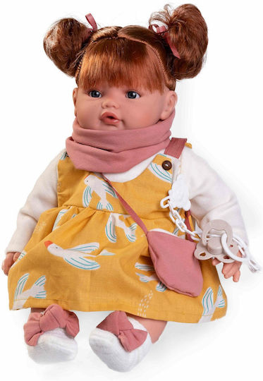 Antonio Juan Păpușă Bebe Beni Lagrimitas 42 Cm
