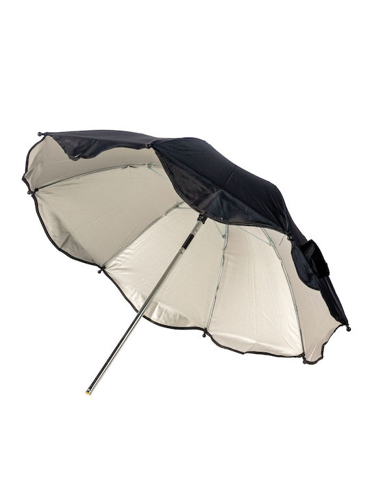 Cm Regenschirm Kompakt Schwarz
