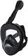 Kids Black Full Face Silicone Diving Mask