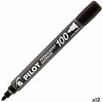 Pilot Sca-100 Marker Black 12Stück