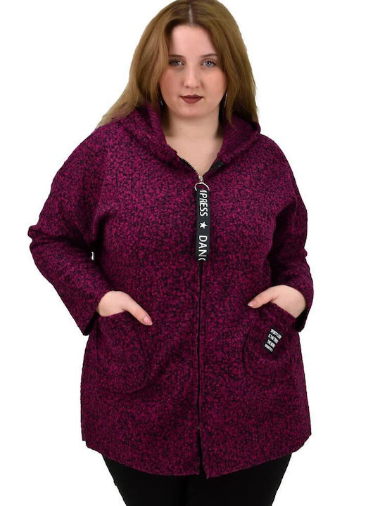 Potre Women's Cardigan Magenta