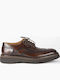 Δερμάτινα Ανδρικά Oxfords Καφέ