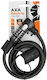 AXA Resolute Bicycle Cable Lock with Combinatio...