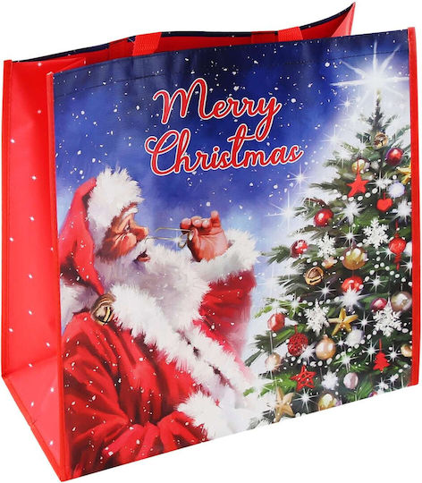 Clairefontaine Plastic Christmas Bag for Gift Multicolored 45x20x45cm.