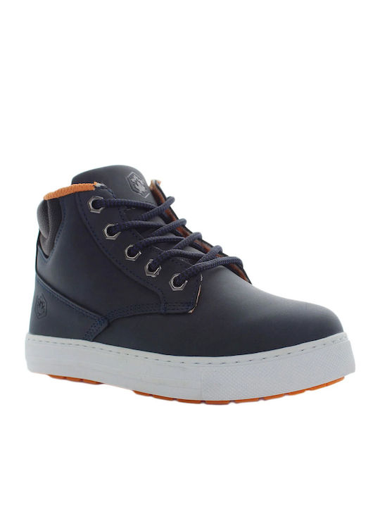 King Kids Boots with Zipper Navy Blue