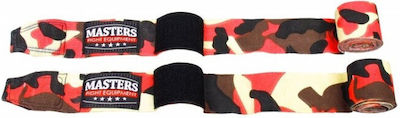 Sport Masters Bbemfe Camouflage 13445-MFECAMO02 Martial Arts Hand Wraps 4.5m Rot