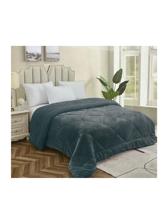 Olia Home Duvet Cover Queen 220x240cm Grey