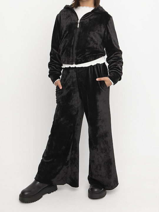 Kids' Set with Pants Winter 2pcs Black