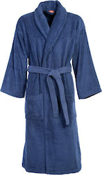 Nef-Nef Homeware Fresh Ανδρικό Μπουρνούζι με Γιακά Denim 420gr/m² Nef-Nef Homeware Fresh Ανδρικό Μπουρνούζι με Γιακά Denim 420gr/m²
