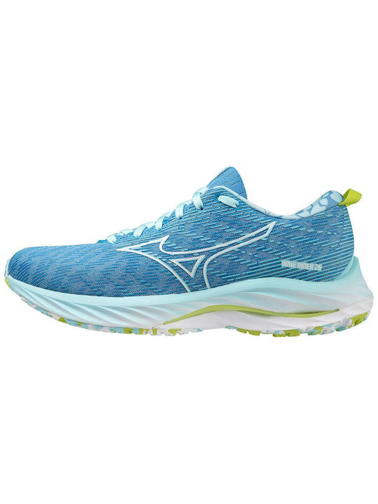 Mizuno Rider 26 Damen Sportschuhe Laufen Atomizer / White / Daiquiri Green