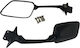 Roc Motorcycle Mirrors for Yamaha T-Max 530 2pcs Black