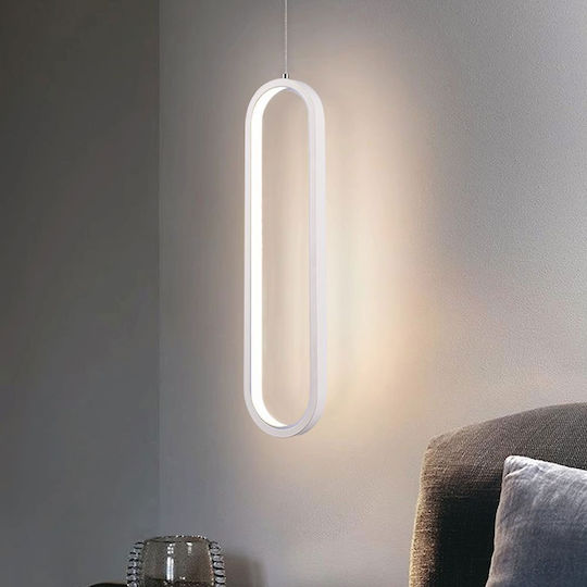 V-TAC Designer LED Κρεμαστό Φωτιστικό Λευκό