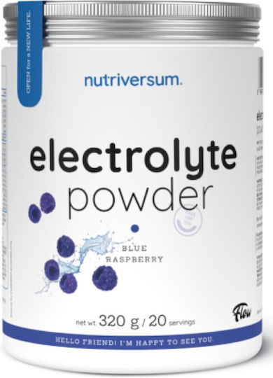 Nutriversum Electrolyte Powder Blue Raspberry 320gr