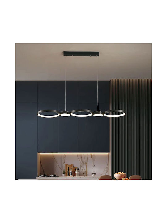 V-TAC Designer Κρεμαστό Φωτιστικό Μαύρο LED με ...