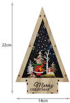 Christmas Illuminated Decorative Wooden House