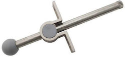 Metalor Door Hook Made of Aluminium 100mm Silver