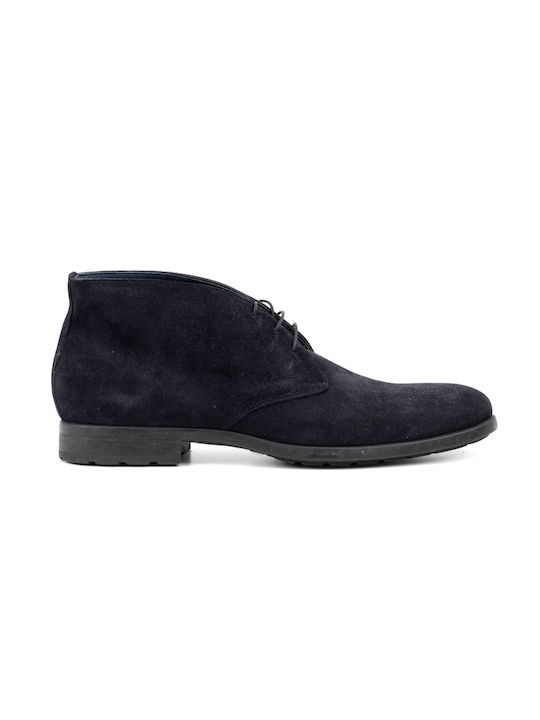 Perlamoda Men's Boots Navy Blue