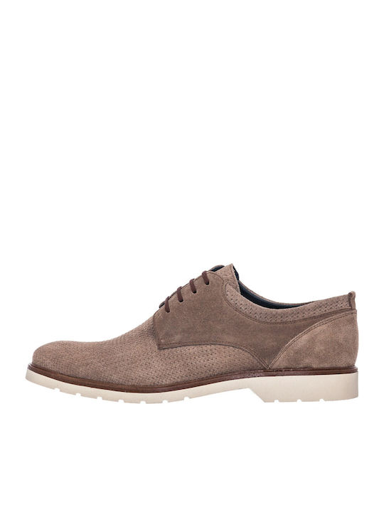 Prima L' Uomo Leder Herren Freizeitschuhe Braun