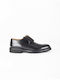 Calce Men's Leather Casual Shoes Black