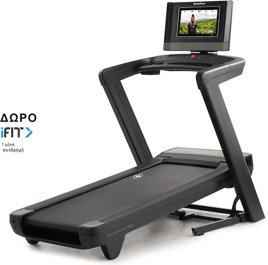 NordicTrack Commercial 1750 3.5hp Електрически Сгъваем Бягаща Пътека за Потребител до 135кг