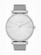 Paul Lorens Γυναικείο Ρολόι 42mm Μπαταρίας με Μεταλλικό Μπρασελέ