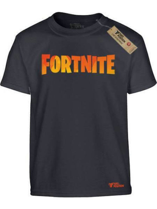Kinder-T-Shirt Schwarz