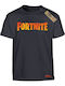 Kinder-T-Shirt Schwarz