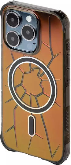 Kingxbar Pqy Back Cover Σιλικόνης Μαύρο (iPhone 15 Pro)
