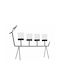 InTheBox Xmas Christmas Glass Black Candlestick 27cm