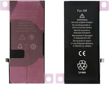 B+W Συμβατή Μπαταρία Αντικατάστασης 2942mAh για iPhone XRApple iPhone XR.