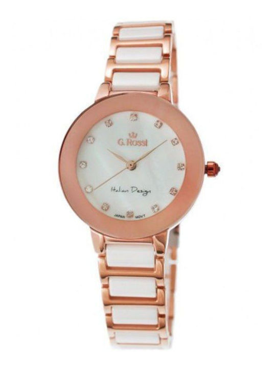 G.Rossi Women's Watch with Metal Bracelet