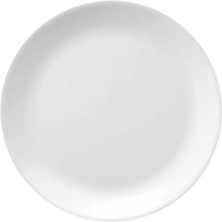 Servewell Urmi Farfurie La mică adâncime din Melamină Alb cu Diametru 18.5cm 6buc