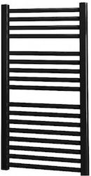 Towel Rail Bathroom 500x1200 670kcal/h Black